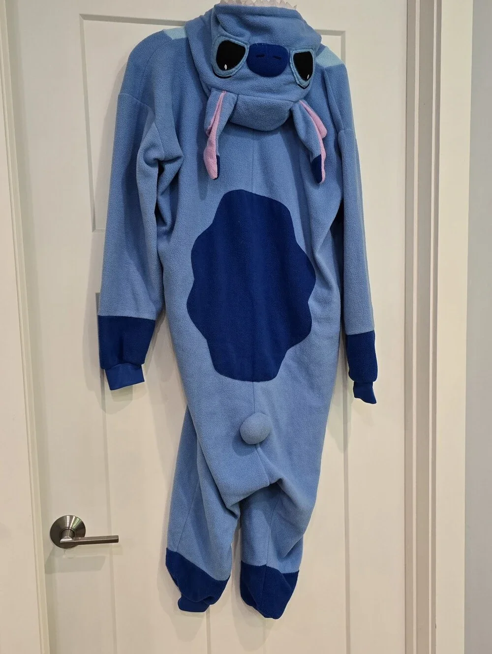 Disney Lilo & Stitch pajamas Halloween costume cosplay Blue Monster Alien